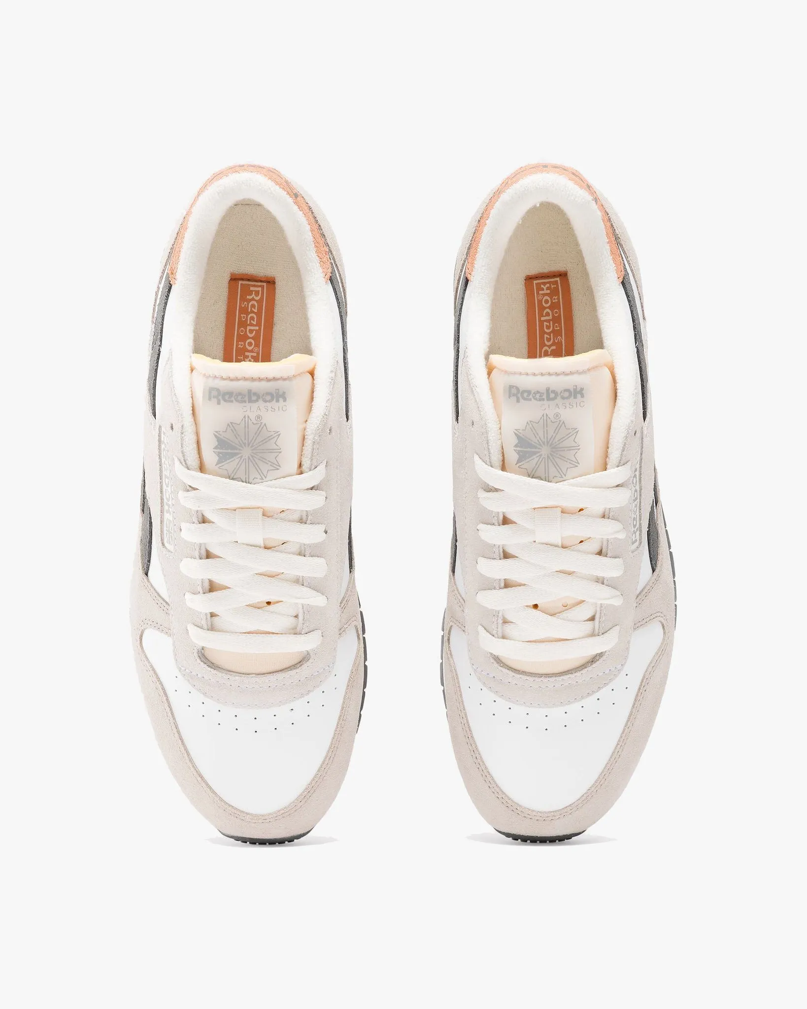 Reebok Classic Leather - White / Moonstone / Grey