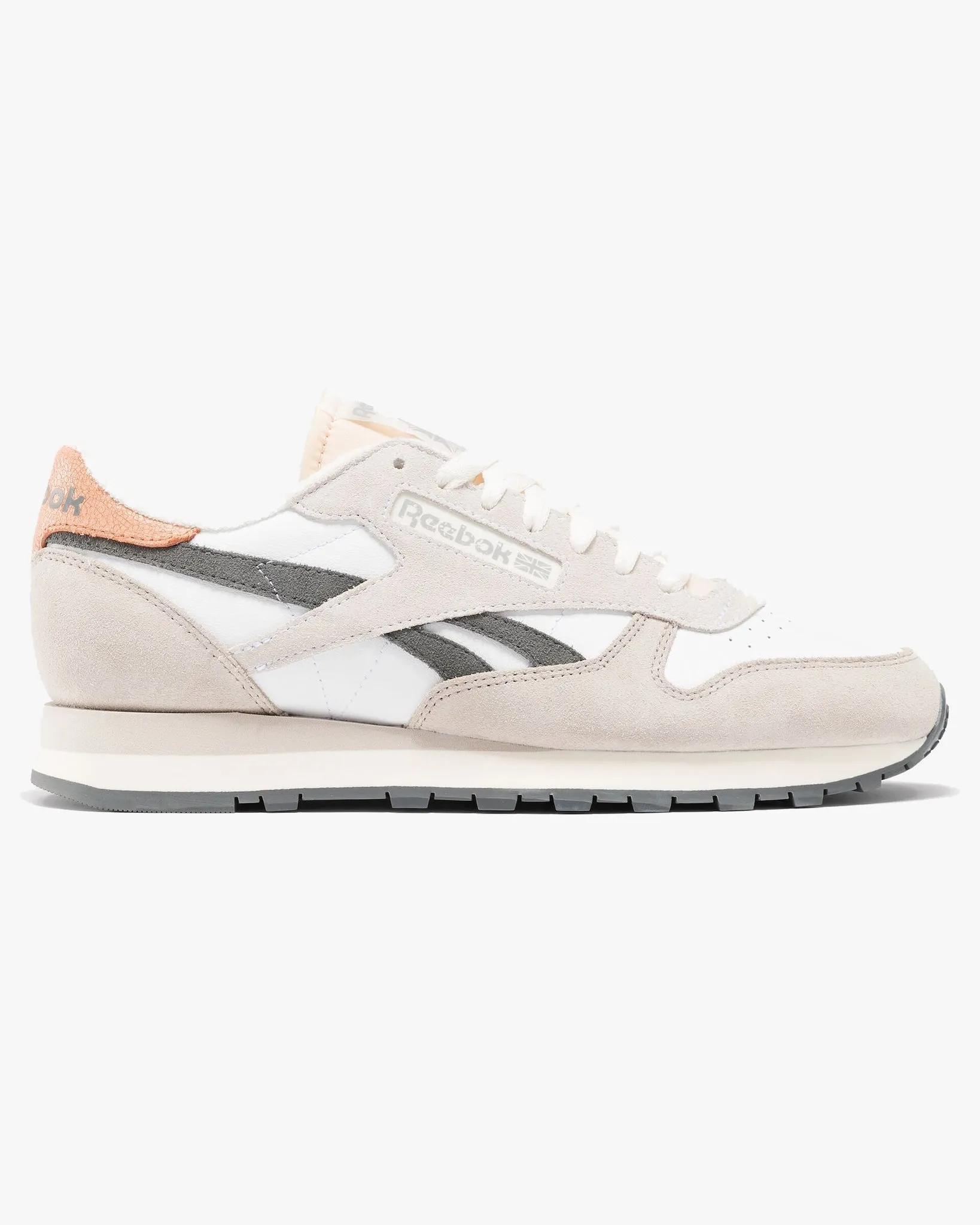 Reebok Classic Leather - White / Moonstone / Grey