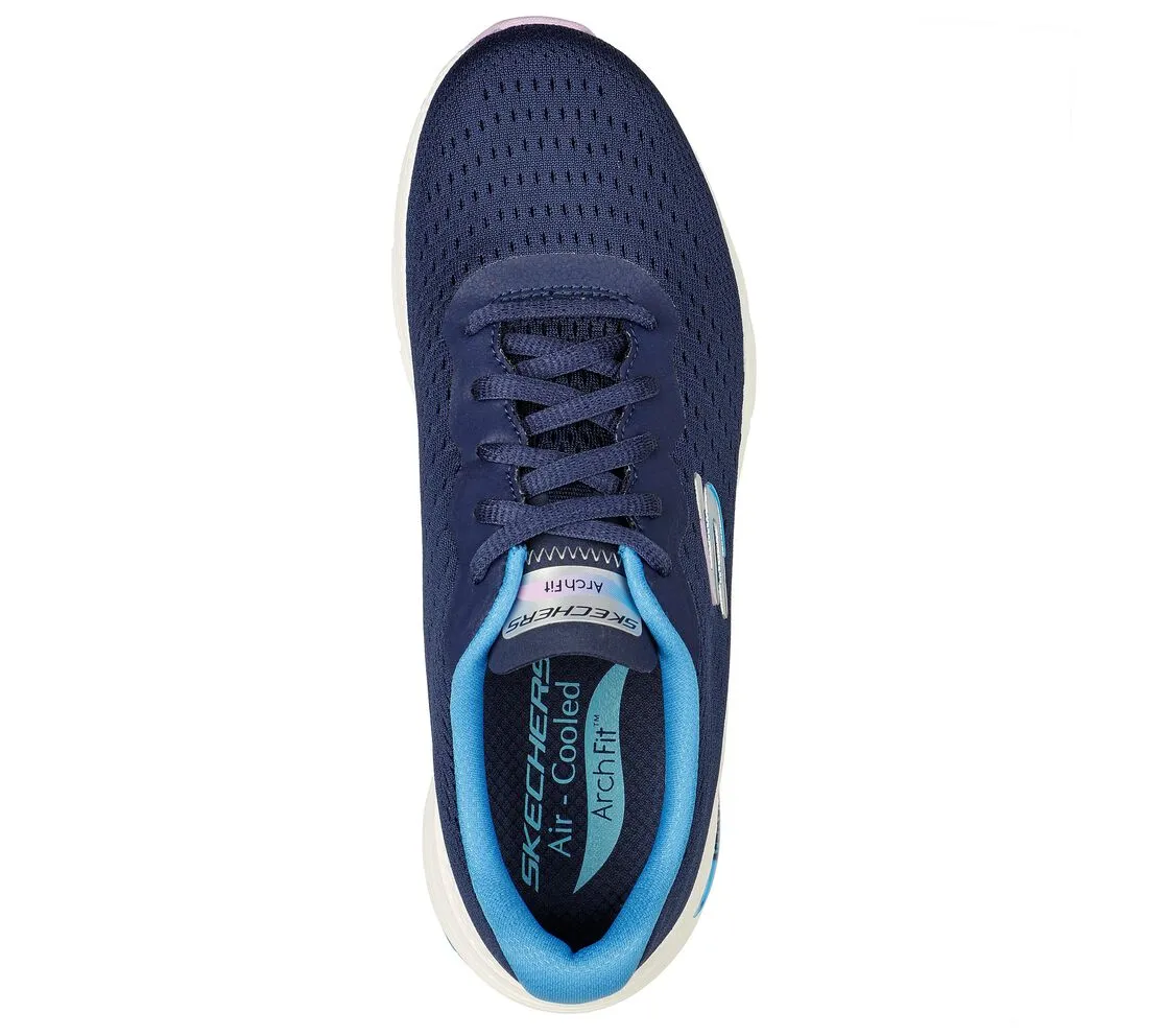 Skechers Arch Fit Navy Trainers 149722/NVMT