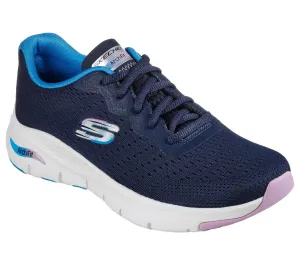 Skechers Arch Fit Navy Trainers 149722/NVMT