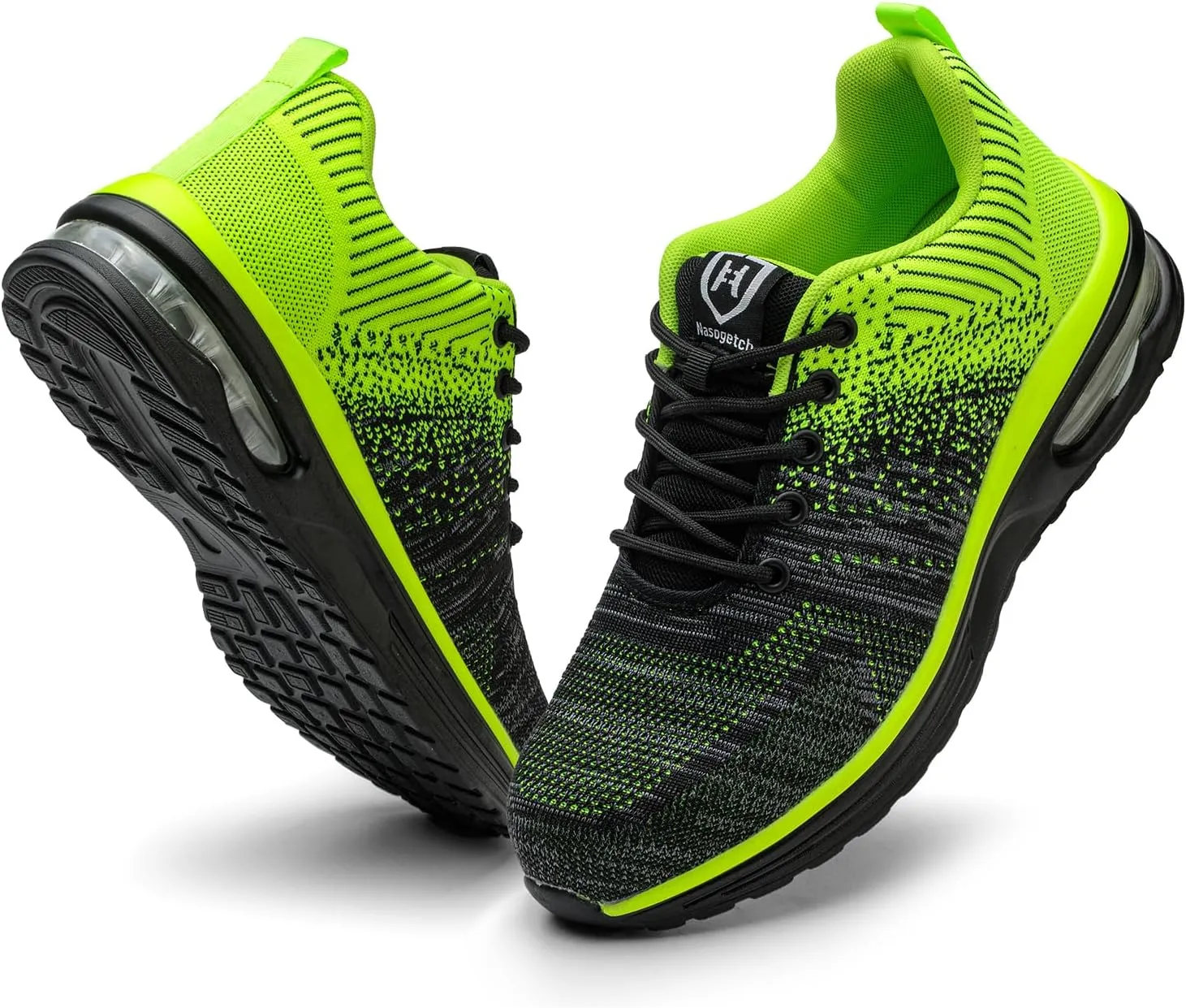 Steel Toe Shoes for Men Women Lightweight Comfortable Work Shoes Indestructible Slip Resistant Safety Shoes for Construction