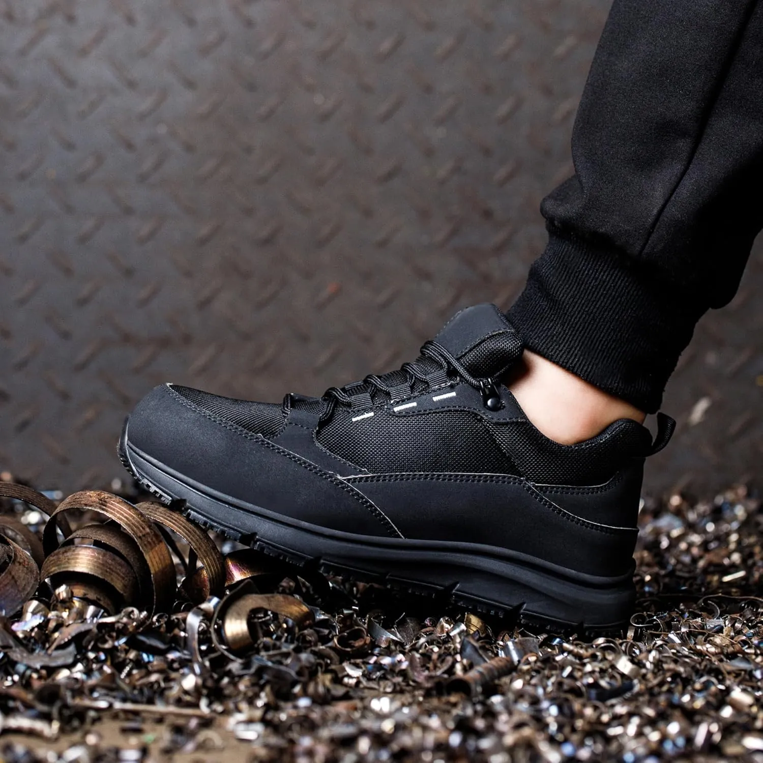 Steel Toe Shoes for Men WomenNon Slip Waterproof Work Safety Sneakers