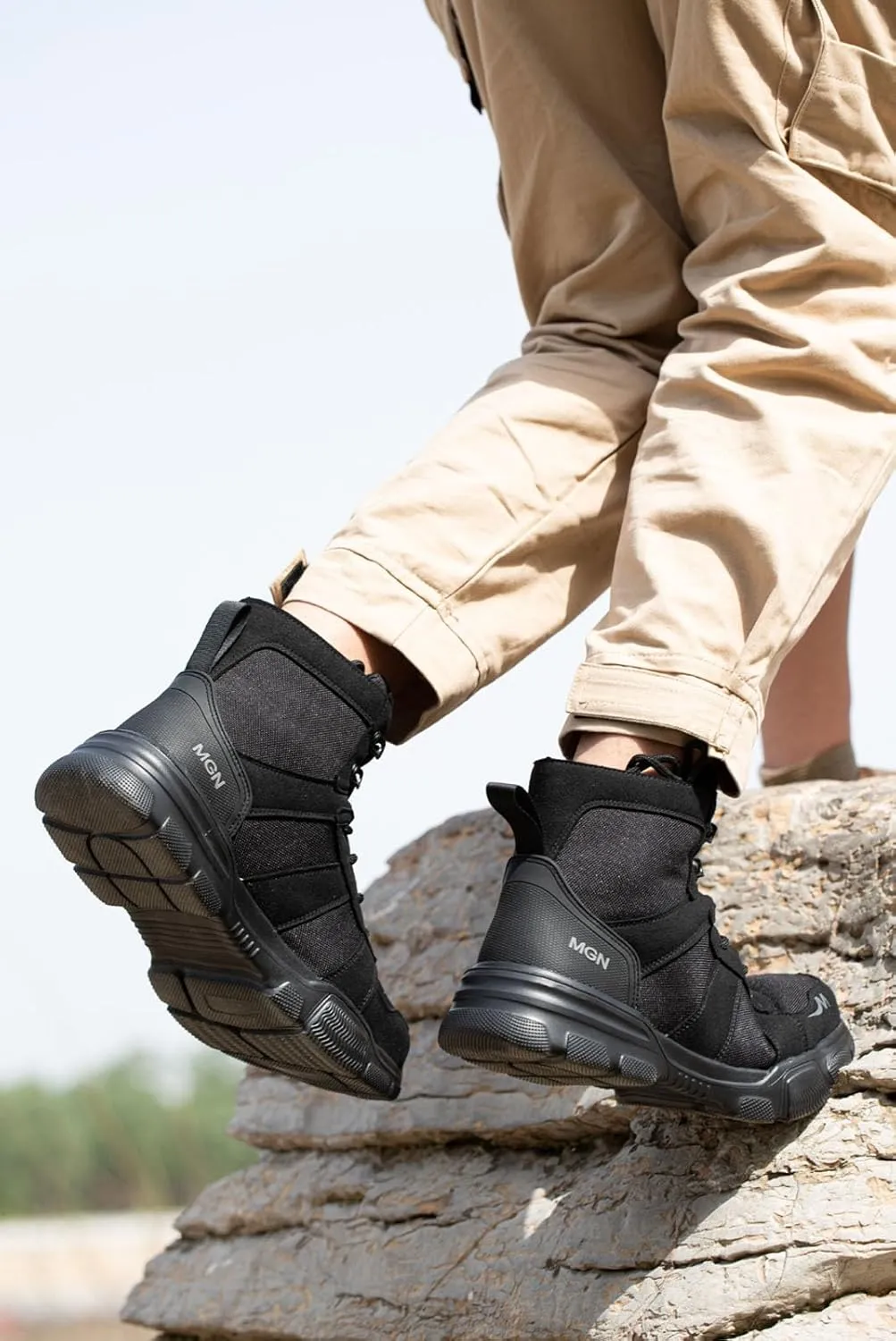 Steel Toe Shoes Safety Shoes Men's Women's Steel Toe Shoes Industrial and Construction Shoes