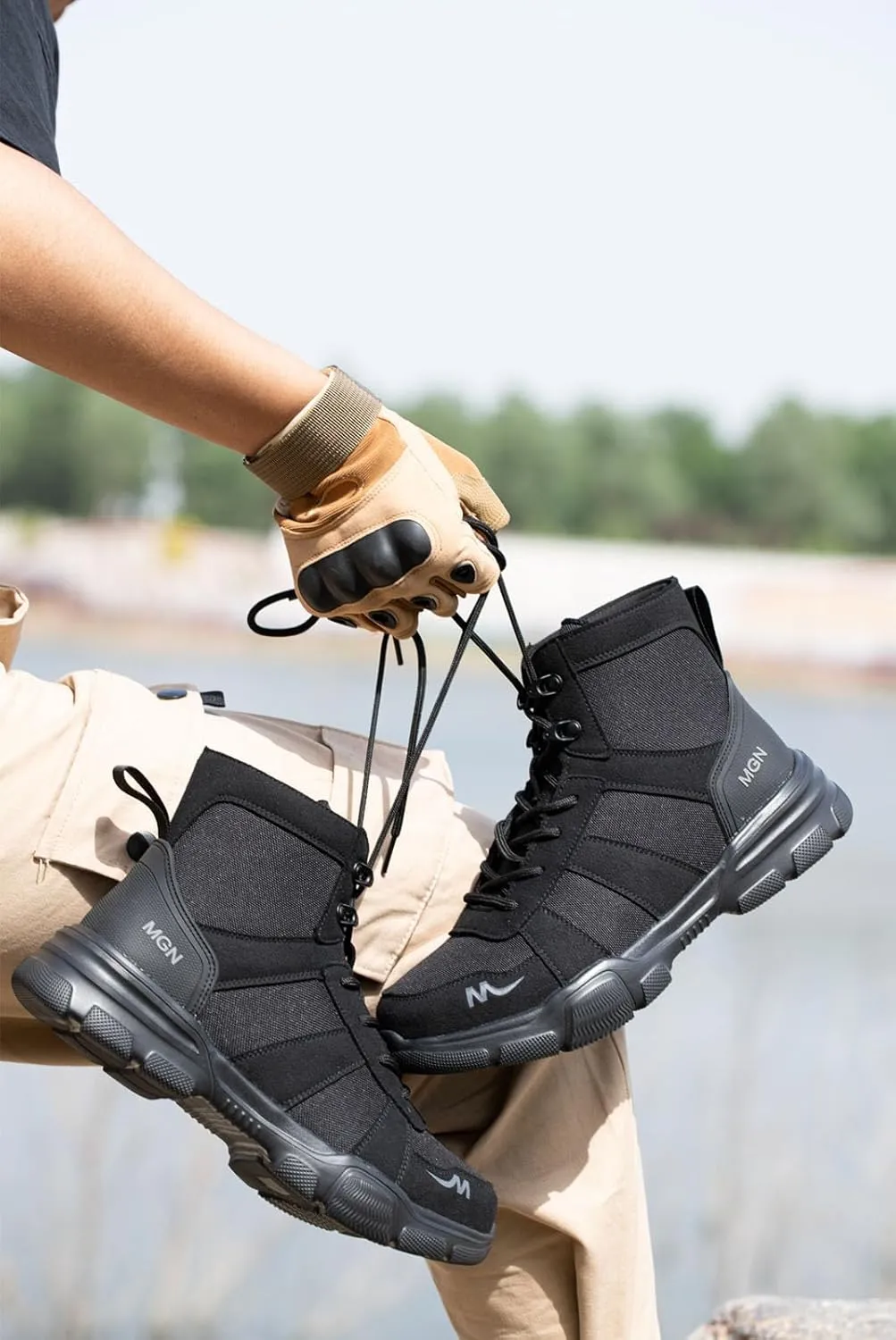 Steel Toe Shoes Safety Shoes Men's Women's Steel Toe Shoes Industrial and Construction Shoes