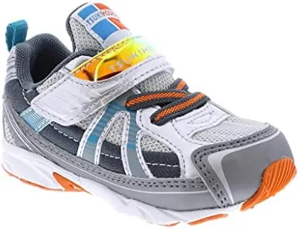 TSUKIHOSHI Storm Kids Shoes - Strap-Closure Machine-Washable Kids and Toddler Shoes with Wide Toe Box & Slip-Resistant, Non-Marking Outsoles