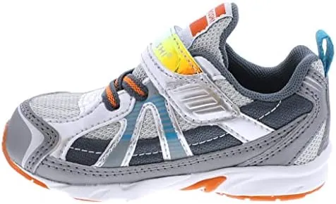 TSUKIHOSHI Storm Kids Shoes - Strap-Closure Machine-Washable Kids and Toddler Shoes with Wide Toe Box & Slip-Resistant, Non-Marking Outsoles