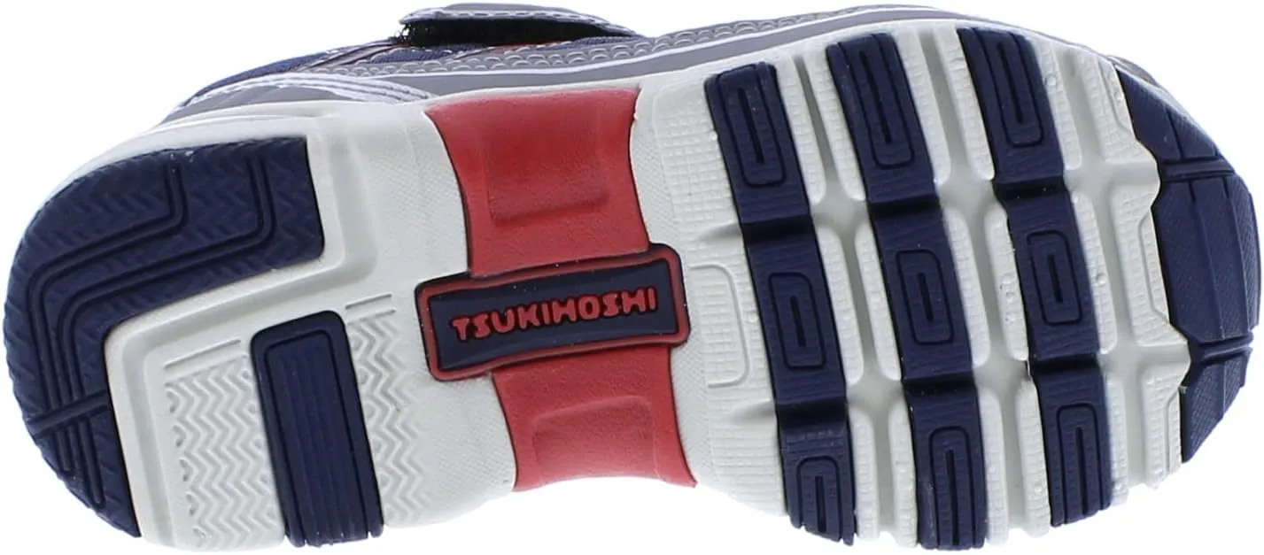 TSUKIHOSHI Storm Kids Shoes - Strap-Closure Machine-Washable Kids and Toddler Shoes with Wide Toe Box & Slip-Resistant, Non-Marking Outsoles