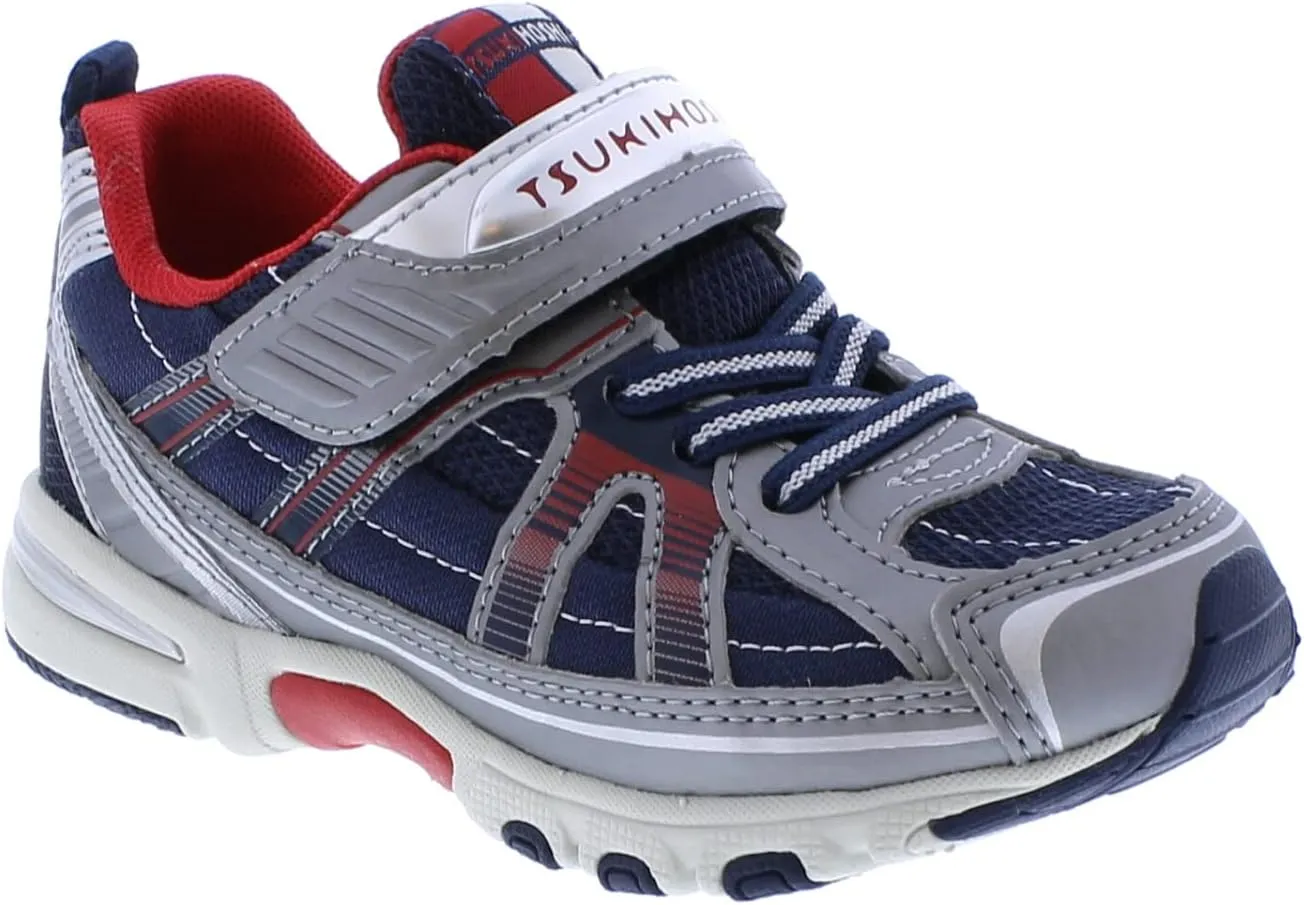 TSUKIHOSHI Storm Kids Shoes - Strap-Closure Machine-Washable Kids and Toddler Shoes with Wide Toe Box & Slip-Resistant, Non-Marking Outsoles