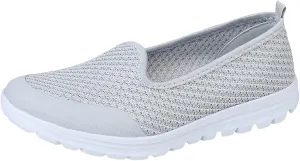 Women Casual Shoes Fashionable and Simple Solid Color New Pattern Summer Mesh Breathable Womens Casual Dress Shoes Wide