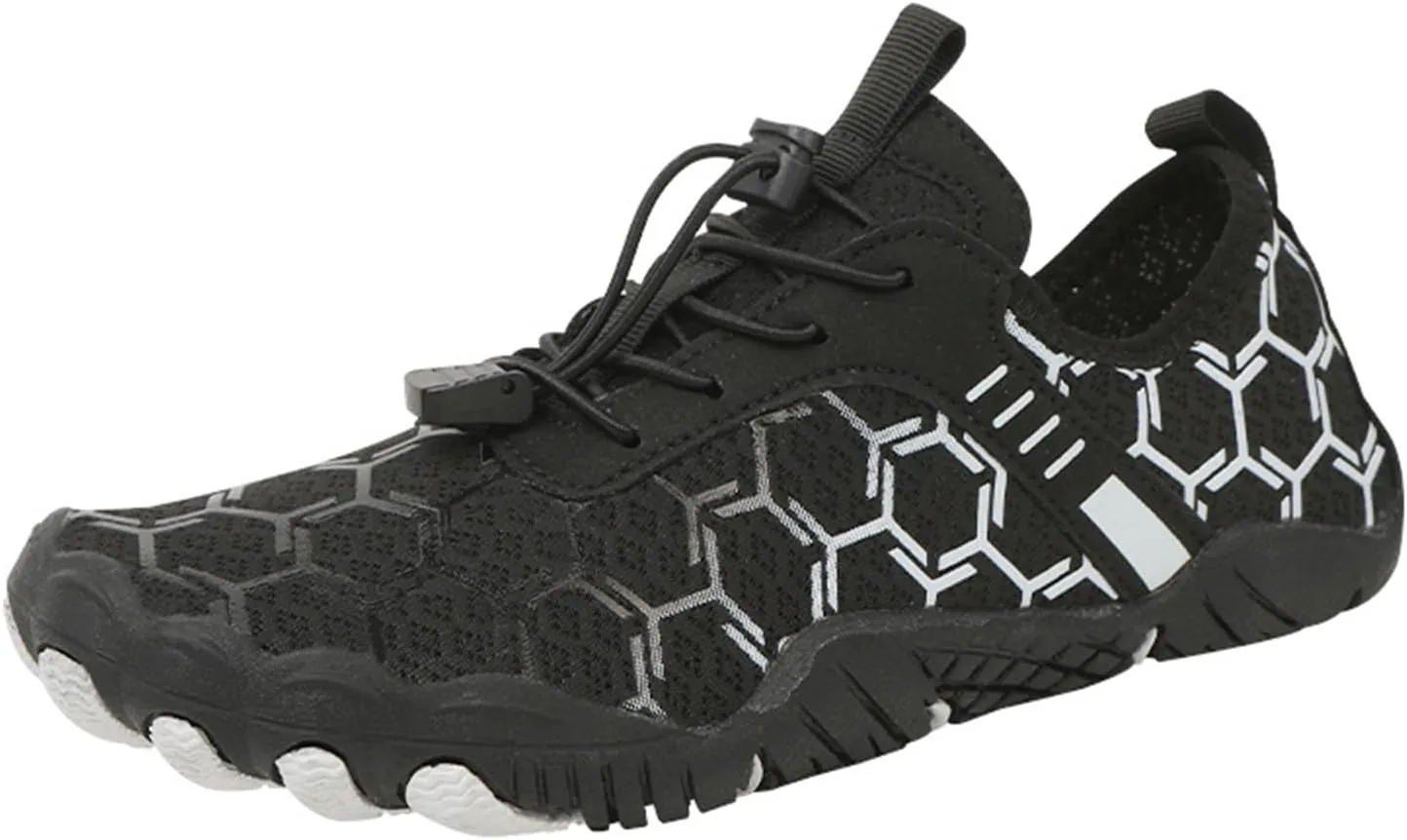 Womens Hike Barefoot Shoes Mens Footwear Athletic Sneakers Non-Slip Sport Fast Dry Shoes Wide Toe Box Trail Running Shoes