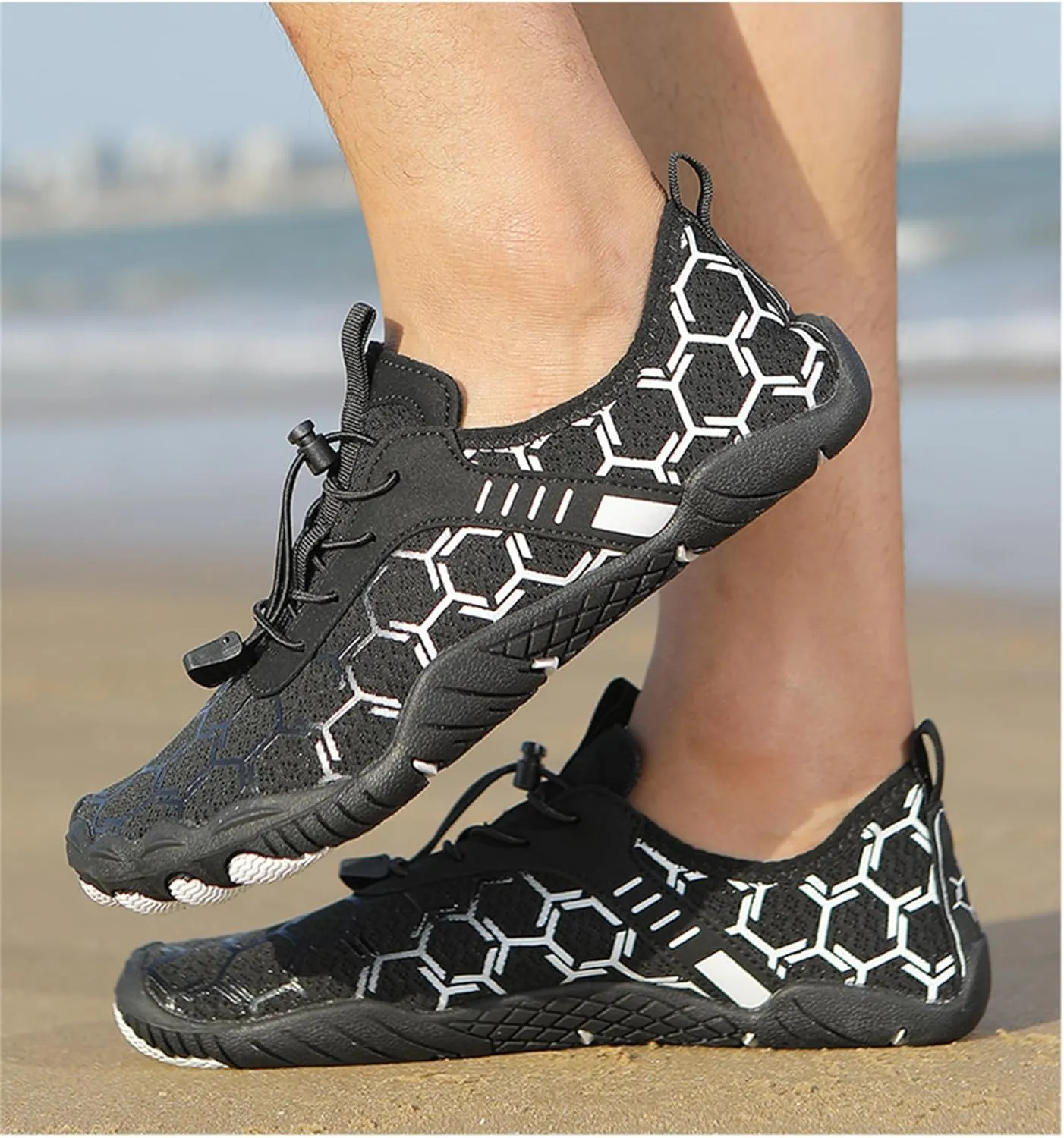 Womens Hike Barefoot Shoes Mens Footwear Athletic Sneakers Non-Slip Sport Fast Dry Shoes Wide Toe Box Trail Running Shoes