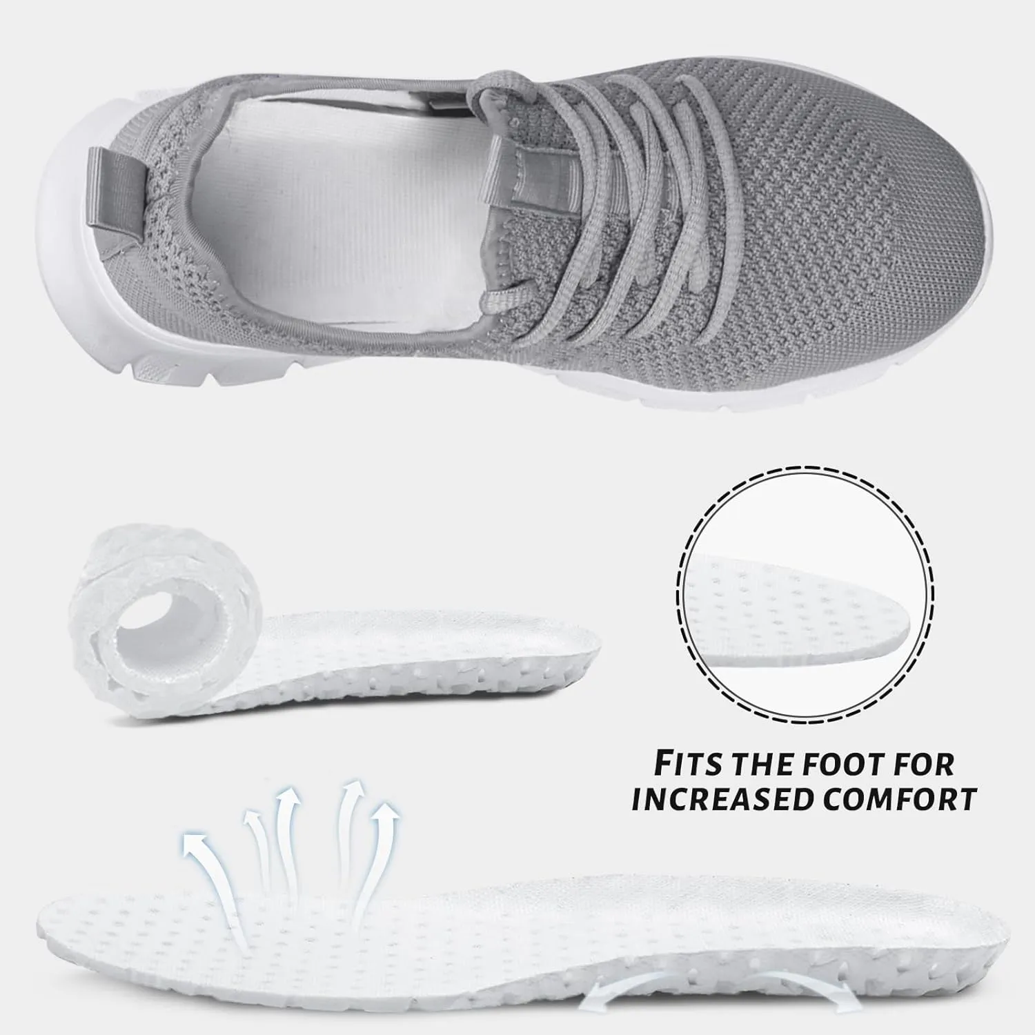 Womens Shoes Running Sneakers Tennis Non Slip Walking Gym Workout Athletic Comfortable Fashion saport Casual Shoe