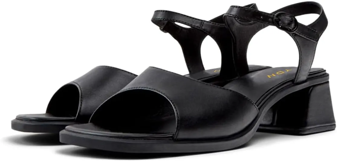 YDN Women Fashion Low Chunky Heel Open Toe Sandals Adjustable Straps Buckle Shoes Party Dating Summer Shoes Size 4-16 US
